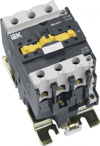 Контактор IEK КМИ-34012 3п 1НО+1НЗ 40А 110В тип АС3 картинка